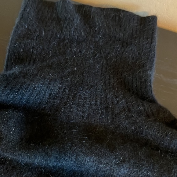Rafaella Women’s turtleneck long sweater angora rabbit hair wool and nylon Small - Picture 16 of 17